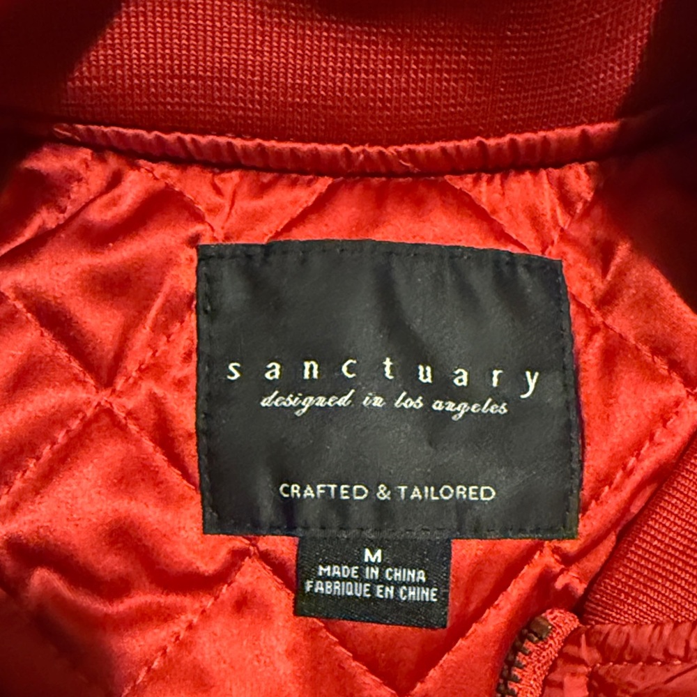 Sanctuary Quilted Red Jacket - Picture 2 of 4